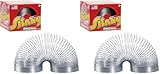Just Play The Original Slinky Walking Spring Toy, 2.75-inch Diameter Metal Slinky, Fidget Toys (Pack...