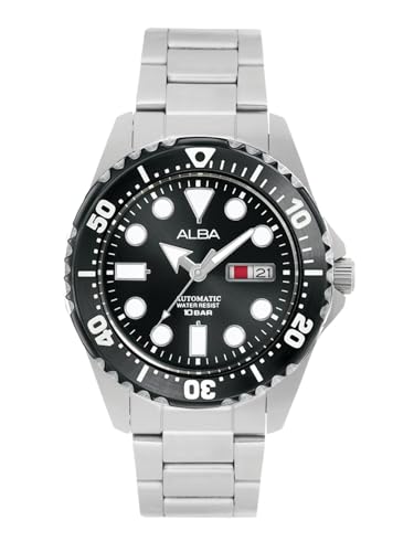 Alba Stainless Steel Mens Analog Wristwatch Al4485X1, Dial_Black, Band_Multicolor (B0CD81J2WN) Amazon Price History, Amazon Price Tracker