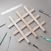 Balsa Wood Sticks Wood Strips 3/4" x 12", 6 PCS Wooden Dowels Sticks for Crafts, Square Wooden Dowel Rods for Crafting, Unfinished Lumber for Miniature Architectural Model Building Supplies #1