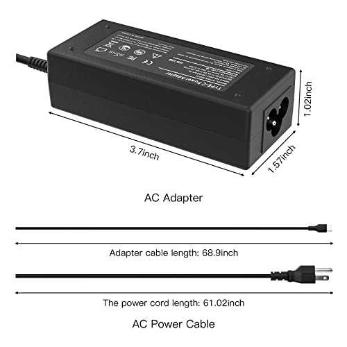 45W-USB-CType-C-Laptop-Charger-Ac-Adapter-for-HP-Chromebook-14-ca051wm-14-ca052wm-14-ca061dx-11-ae051wm-11-ae001tu-11-ae027nr-844205-850-10-p010nr-12-c012dx-12-f014dx