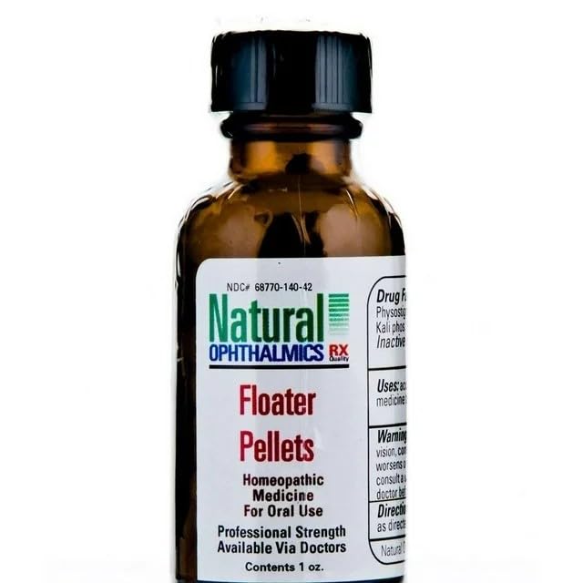 Natural Ophthalmics Floater Eye Pellets/Oral Homeopathic (2)