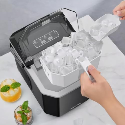 Máquina Compacta de Hielo para Mostrar, 9 cubos en 6 min miniatura 7