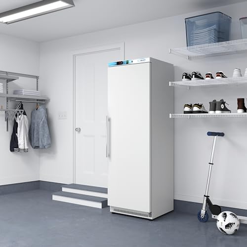 Image of KoolMore 12 Cu. ft. Commercial Reach-in Freezer in White Manual Defrost (KM-FMD12WH)