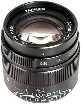Amazon.co.jp: 7artisans 35mm F0.95大口径APS-Cマニュアルフォーカス