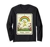 Joyful Easter Bunny Rainbow Celebration