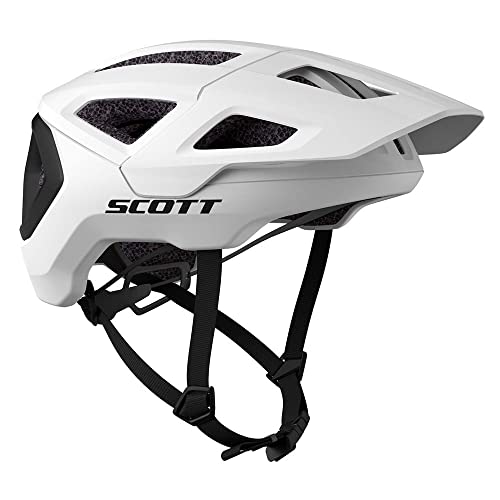 Scott Abbigliamento Scott TAGO Plus MIPS MTB Casco da bicicletta bianco/nero 2026: taglia: M (55-59 cm)