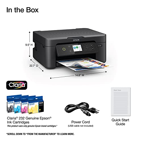 Image of Epson Expression Home XP-4200 Wireless Color All-in-One Printer with Scan Copy, Automatic 2-Sided Printing, Borderless Photos and 2.4 inch Colorfull Display - Black