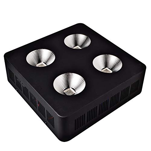 Jasmin FS Large Power COB4 1200W Full Spectrum LED Plant Growth Light for Indoor Seedling Vegetable Farm Greenhouse Breeding Flower Greenhouse Farming Plug UK Widely Used