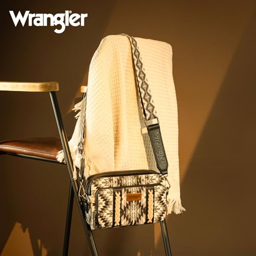 Image of Wrangler Strap Western Purse Straps Replacement Crossbody Handbag Adjustable Aztec Wide Guitar Strap