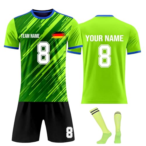 Generico 3pezzi 24/25 Maglia Calcio Set Personalizzabile con Il...