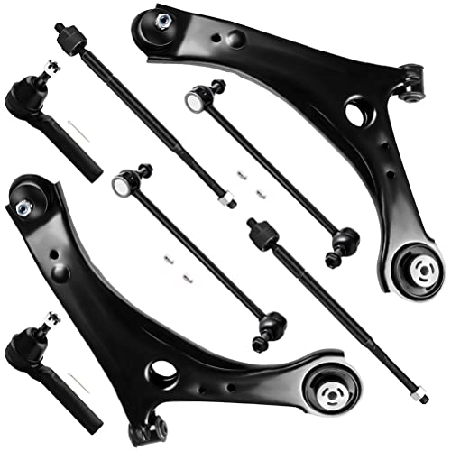 SOSOPART 8pc Set Front Suspension Kit Lower Control Arm w/Ball
