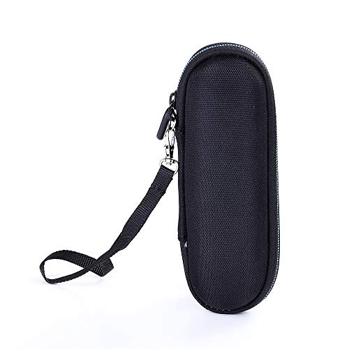 Preisvergleich Produktbild Masrin Eva Aufbewahrungstasche Reisetasche Abdeckung für Braun-Thermoscan 7 IRT6520 Ohrthermometer (Schwarz)