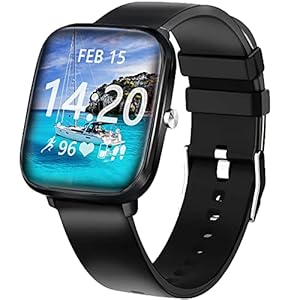 Smart-Watch-HuaWise-Smart-Watch-for-Android-Phones-and-iOS-HD-Touch-Smartwatch-Waterproof-Fitness-Tracker-Watch-with-Heart-Rate-Stopwatch-Smart-Watches-for-Men-Women-Compatible-iPhone-Samsung Smart Watch, HuaWise Smart Watch for Android Phones and iOS, HD Touch Smartwatch Waterproof Fitness Tracker Watch with…