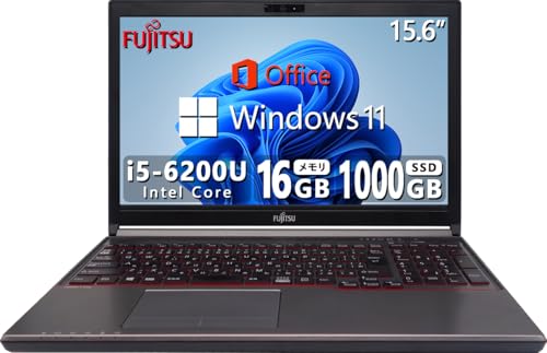 富士通 ノートパソコン第6世代　Core i5-6300U Amazon.co.jp: 【整備済み品】富士通 ノートPC A576/ 15.6型/ 第