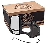 Drivers Telescopic Tow Power Side View Mirror with Dual Arms Replacement for Ford SUV Pickup Truck 3C3Z 17683 DAA