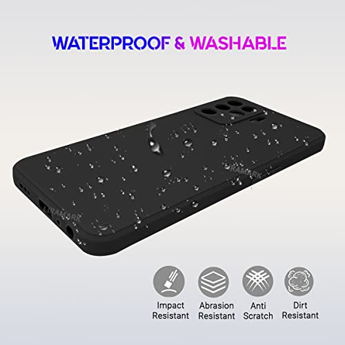 LIRAMARK Silicone Case for Oppo F19 Pro Black Silicone Black - Image 7