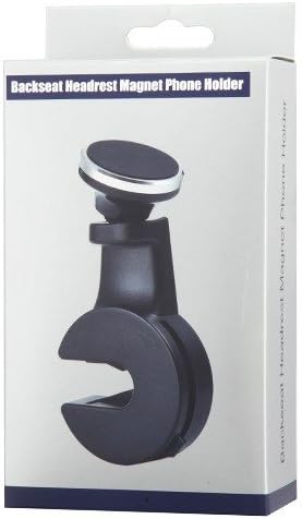 Miniatura 8 de NULL - Soporte magnético universal para reposacabezas de coche, color negro