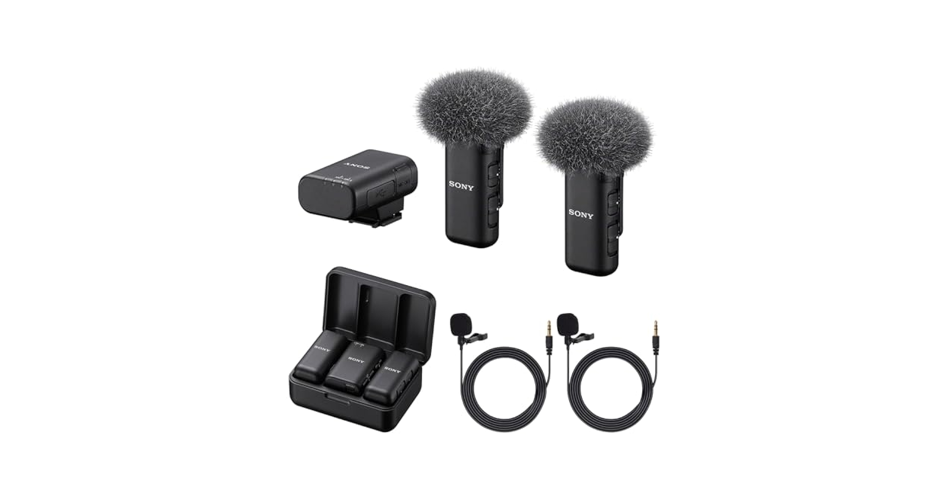 ①SONY デジタルワイヤレスマイク ZTX-B02RC + ECM-V1BMP ZTX-B02RC 対応商品・アクセサリー | プロオーディオ | ソニー