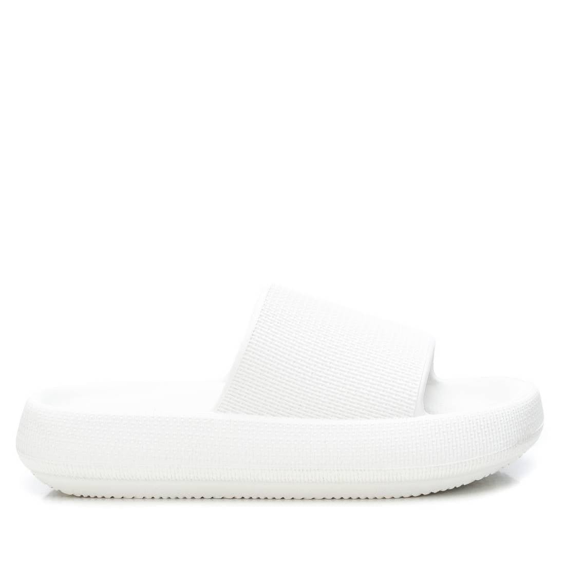 XTI 0 44489 44489 Flat Sandal, BLANCO, 6 UK
