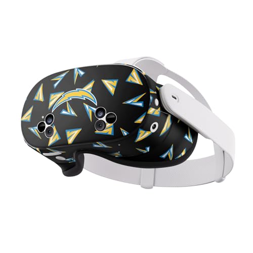 Meta Quest 3S skin Los Angeles Chargers par Head Case Designs autocollant vinyle