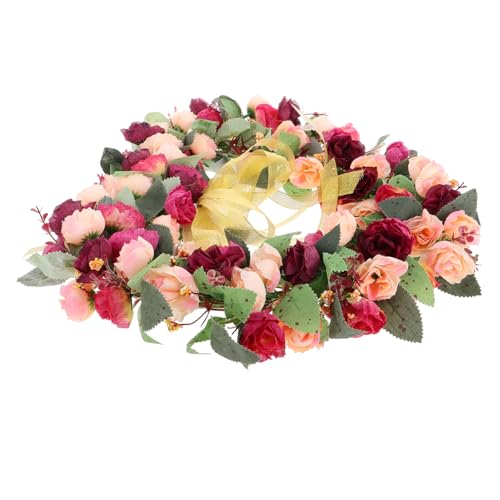 VALICLUD Ghirlanda Forma con Foglie Verdi Decorazione per e Matrimoni per e Feste e Riutilizzabile