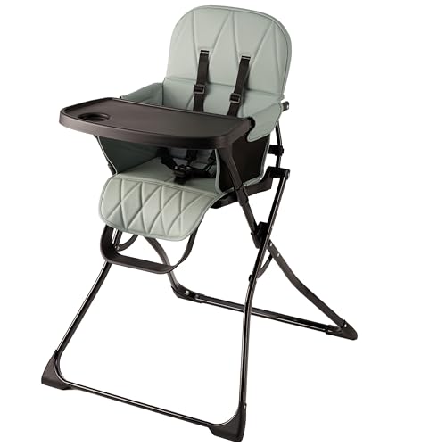 Thermobaby - Trona plegable HANDY para bebé - Plegado rápido y sencillo - Mantenimiento fácil - Bandeja extraíble