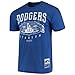 Mitchell & Ness Los Angeles Dodgers Stadium Short Sleeve Shirt - Blue (US, Alpha, Large, Regular, Regular, Blue, Los Angeles Dodgers)
