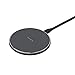 Kabelloses Ladegerät 10W Fast Wireless Charger Ladepad, Qi Induktive Ladestation Schnellladestation für iPhone für Huawei für Xiaomi Schnellladegerät Zubehör (schwarz)