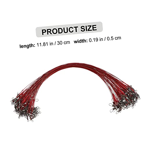 VICASKY 100PCS High Strength Bite Wire Trace Leader Rig miniatura 2