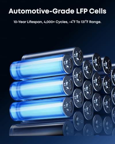 Image of Anker SOLIX B6000 Battery Module for E10, 6kWh Expandable Capacity, 10kW Turbo Output, Automotive-Grade LFP Cells, 10-Year Lifespan, 4,000+ Cycles, UL 9540A Certified