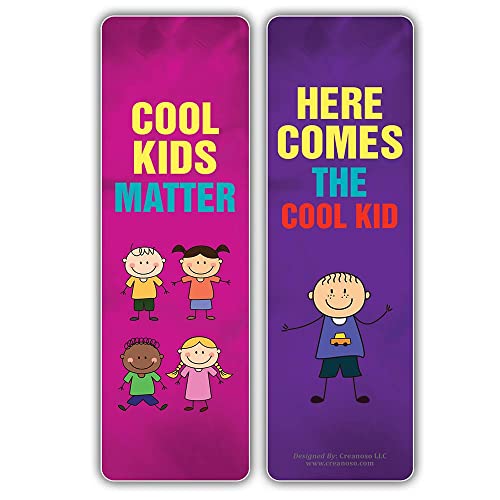 Creanoso I Am A Cool Child Bookmarks (10-Sets x 6 Designs) – Daily Inspirational Card Set – Interesting Book Page Clippers – Great Gifts for Adults and Professionals by Creanoso - Used condition - Image 7