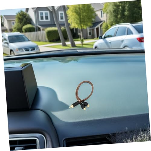 Cable de audio para coche OSALADI con conector macho hembra y divisor estéreo extensible 6