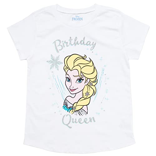 Image of Disney Girls Birthday T-Shirt Infant to Big Kid Sizes (18 Months - 14-16)