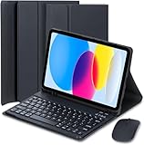 【Clavier Magnétique Détachable】L'étui pour iPad A16 11/10 Ème Generation (11
