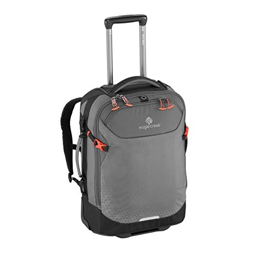 Eagle Creek Expanse Convertible International Carry-on Maleta, 54 cm, 30 litros, Stone Grey