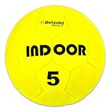 Betzold Sport Indoor-Fußball, Hallenfußball, Größe 5 (Umfang 68 - 70 cm), 410 - 450 g, hochwertigem Nadelfilz - Trainingsfußball Hallenball Ball Training Fußballtraining