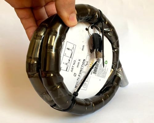 Cadeado Trava 100cm Aço Reforçado Grosso Moto, Bike, Portão