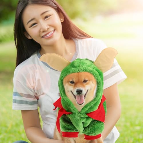 Disfraz de Elfo para Perro Navidad Talla M miniatura 5