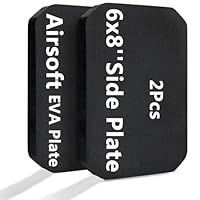 Airsoft Schutzplatten 2 Stück,Eva Schaum Dummy Sapi Platten Taktische Weste,Seite Dämpfung Platte für Paintball Airsoft Militärische Spiele