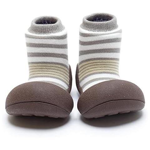 Attipas Natural HERB Brown Size M Barefoot Shoes Toddler Prewalkers Non Allergic Cover