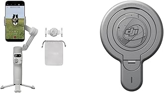 DJI Smartphone Gimbal Osmo Mobile 7 Gimbal Stabilizer + DJI OM Magnetic Quick Release Mount