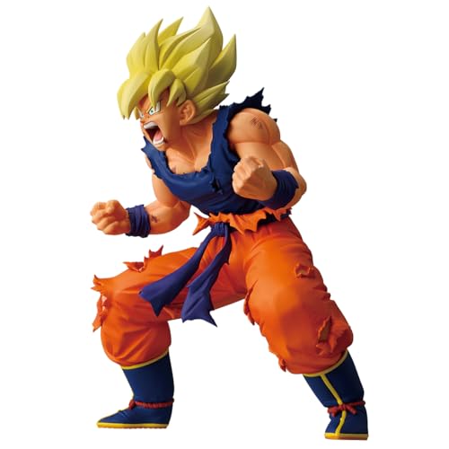 Ichibansho Figura Goku Super Saiyan Dragon Ball Z - Battle of The Super Saiyan - Masterlise 19cm IS69036 Multicolor - Figura Coleccionable - Ideal para los Fanaticos del Anime