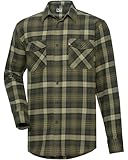 Photo Gallery wald&forst core - camicia da caccia oliva a quadretti. m Photo Gallery wald&forst core - camicia da caccia oliva a quadretti. m