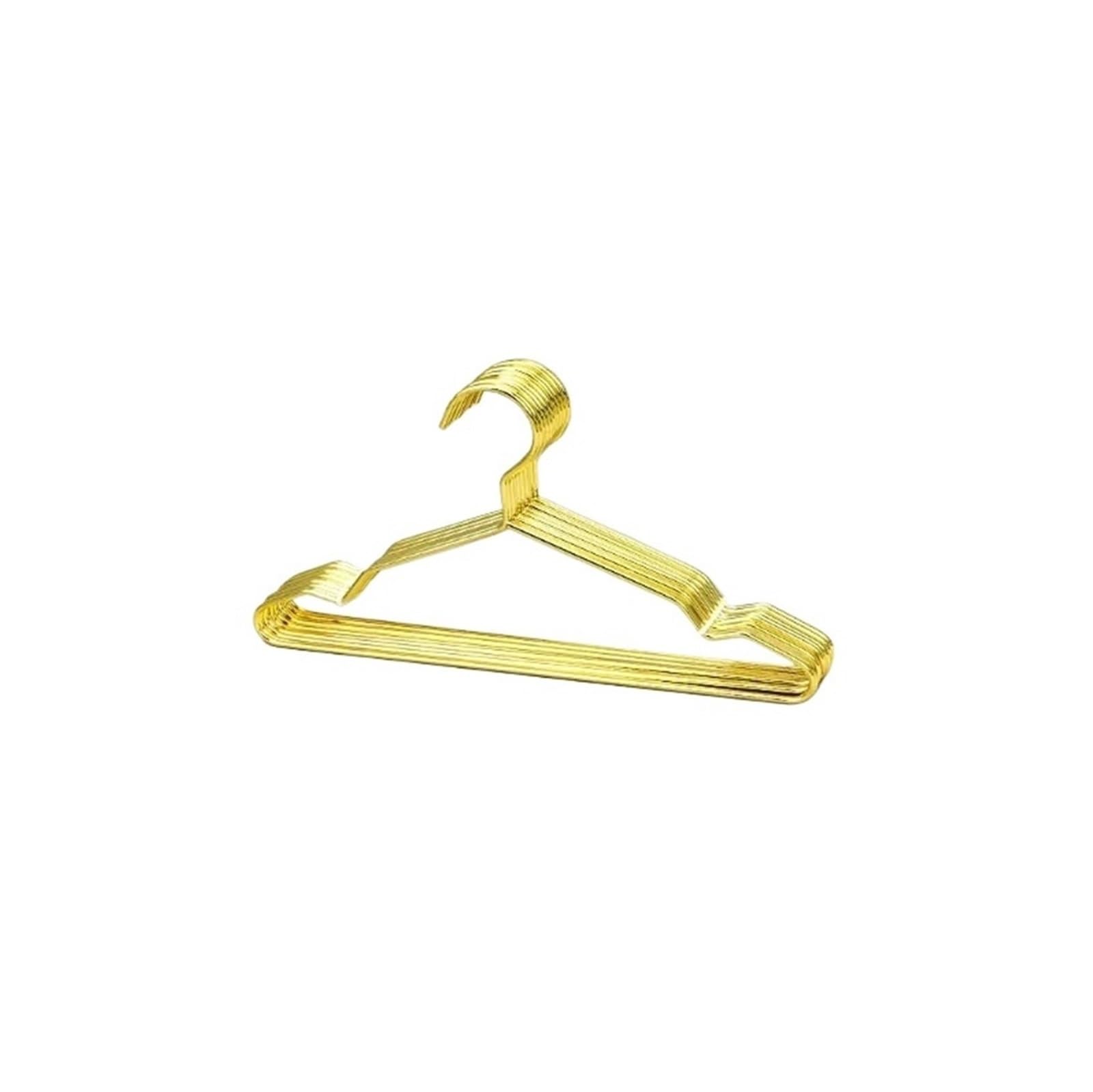 10PCS Stainless Steel Coat Hangers, Soild Clothes Hanger Non-slip Closet(20)