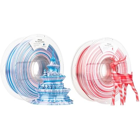 AMOLEN 3D Printer Filament Bundle, PLA Filament 1.75mm Cover