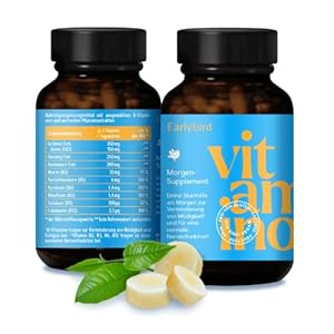 Vitamino Earlybird Grüntee-Extrakt Kapseln – 120 Stück