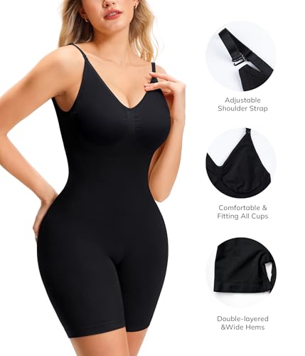 Backless Shapewear Bodysuits For Women Tummy Control Seamless Faja Body Shaper Slimming Full Body Suits2
