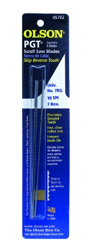 Précision Lame de scie à chantourner – 10 TPI 0.046 Large X – épais X 12,7 cm de long – Precisi...