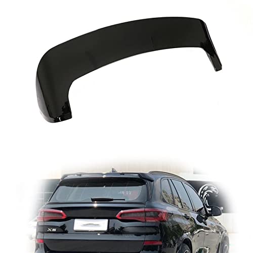 Aileron de toit arrière noir brillant et séparateur supérieur pour coffre BMW X5 G05