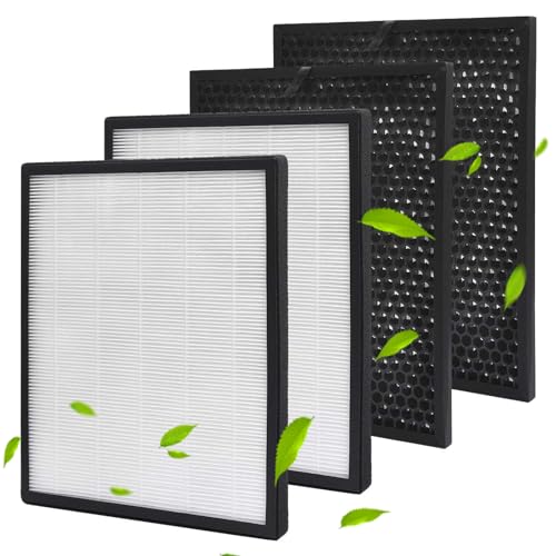 Rebirthcare 2 Pack LV-PUR131 Filter for Levoit Air Purifier LV-PUR131-RF, ...